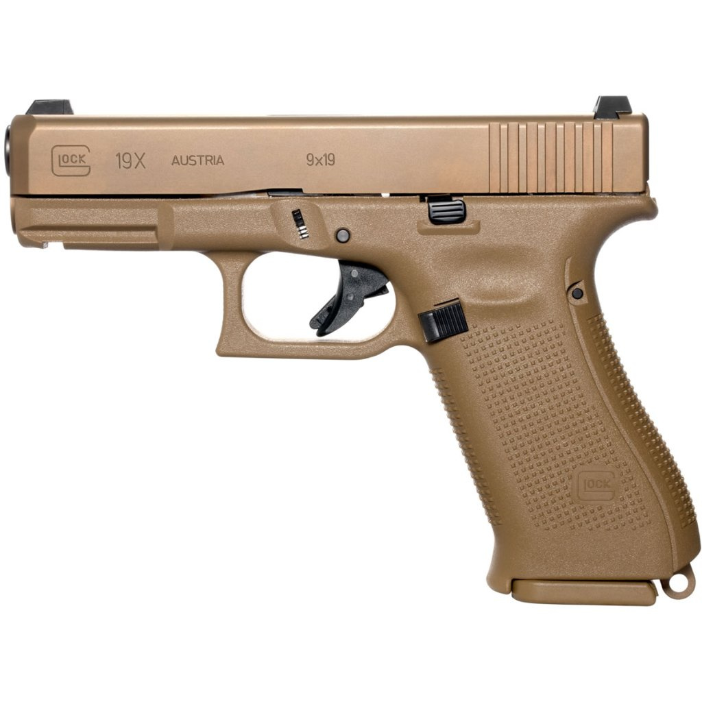 PISTOL 9MM PARA GLOCK G19X TRITUIM SIGHTS WITH 3 MAGS